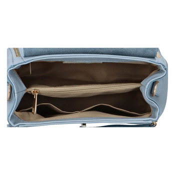 Dámská kožená kabelka do ruky modrá - ItalY Bonna