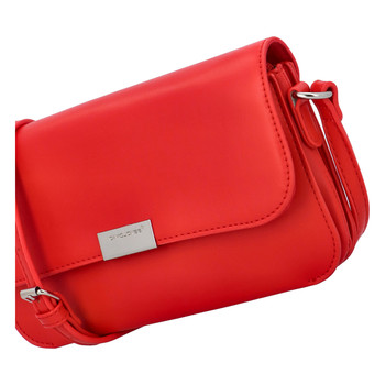 Malá dámská crossbody kabelka červená - David Jones Brianna