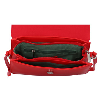 Malá dámská crossbody kabelka červená - David Jones Brianna
