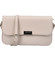 Malá dámská crossbody kabelka béžová - David Jones Brianna