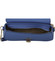 Dámská luxusní kožená crossbody kabelka modrá - ItalY Palmer