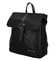 Dámský módní městský batoh černý - FLORA&CO Zenovia 2
