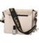 Dámská crossbody kabelka béžová - Laura Biaggi Agáta