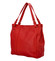 Dámská kožená kabelka přes rameno červená - ItalY Neprolis