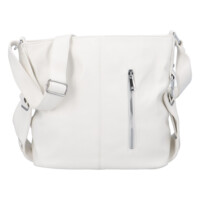 Dámská crossbody kabelka bílá - Mahel Laionela