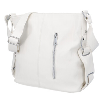 Dámská crossbody kabelka bílá - Mahel Laionela