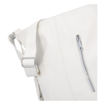 Dámská crossbody kabelka bílá - Mahel Laionela