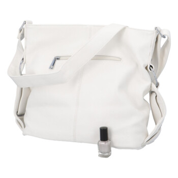 Dámská crossbody kabelka bílá - Mahel Laionela