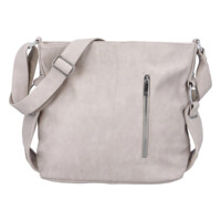 Dámská crossbody kabelka šedá - Mahel Laionela