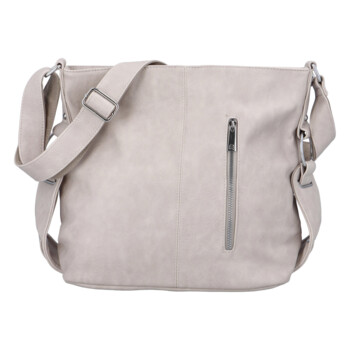 Dámská crossbody kabelka šedá - Mahel Laionela
