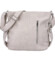 Dámská crossbody kabelka šedá - Mahel Laionela