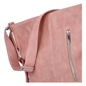 Dámská crossbody kabelka růžová - Mahel Laionela