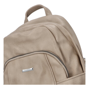 Dámský batoh béžový - Silvia Rosa Thea