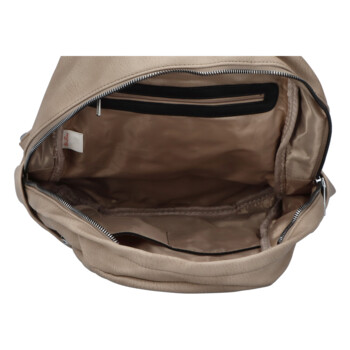 Dámský batoh béžový - Silvia Rosa Thea