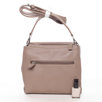 Dámská crossbody kabelka tmavá camel - David Jones Ankara