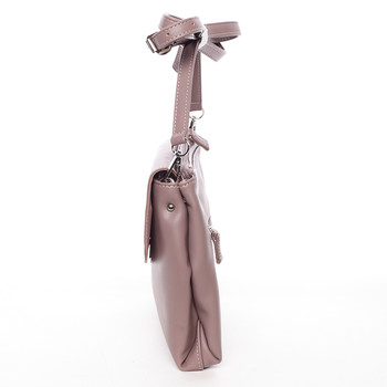 Dámská crossbody kabelka tmavá růžová - David Jones Ankara