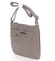 Dámská tmavá taupe crossbody kabelka - David Jones Chilasha