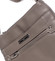 Dámská tmavá taupe crossbody kabelka - David Jones Chilasha