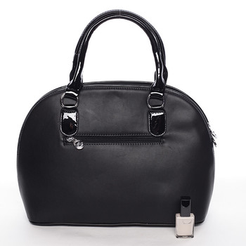 Luxusní a elegantní černá kabelka do ruky - Silvia Rosa Kalliope