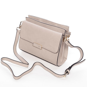 Originální menší růžová crossbody kabelka - Silvia Rosa Kaia