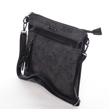 Stylová crossbody kabelka černá - Silvia Rosa Kalare