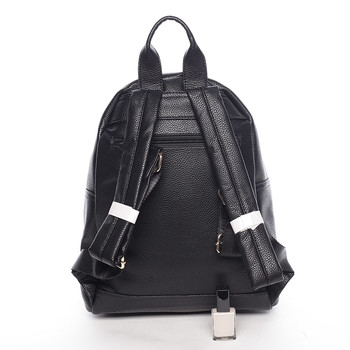 Atraktivní dámský černý batoh na tablet - MARIA C Febbe