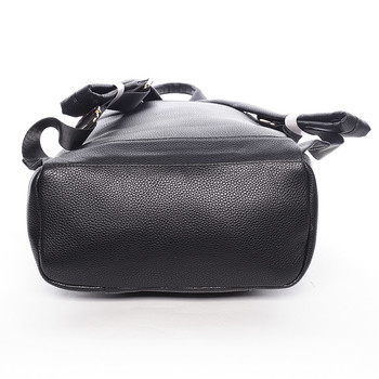 Atraktivní dámský černý batoh na tablet - MARIA C Febbe