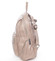Prostorný dámský batůžek meruňkový - Silvia Rosa Jarine