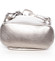 Prostorný dámský batůžek stříbrný - Silvia Rosa Jarine