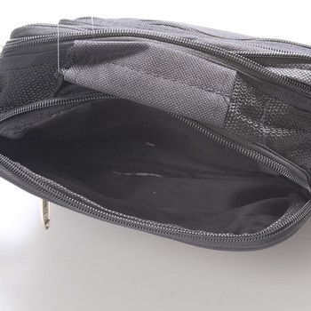 Pánská látková taška přes rameno černá - Sanchez Simone