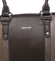 Luxusní dámská kabelka přes rameno hnědá - David Jones Habeka