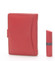 Pánská kožená červená peněženka - Delami 8703
