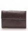 Dámská kožená peněženka čokoládově hnědá - BELLUGIO Bonnie