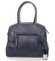 Luxusní tmavě modrá dámská kabelka do ruky - MARIA C Erasto
