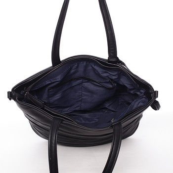 Módní dámská kabelka přes rameno černá - MARIA C Eurynome
