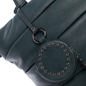 Módní dámská kabelka přes rameno zelená - MARIA C Eurynome