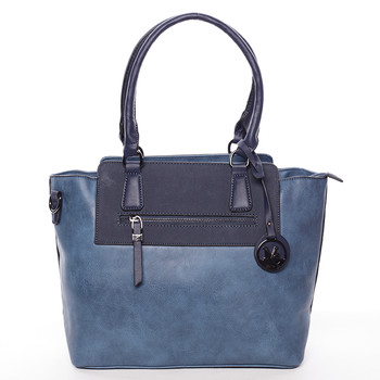 Elegantní dámská kabelka přes rameno modrá - MARIA C Eleana