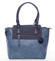 Elegantní dámská kabelka přes rameno modrá - MARIA C Eleana