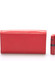 Velká stylová dámská kožená peněženka červená - Bellugio Calixte