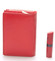Středně velká dámská kožená peněženka červená - Bellugio Calla