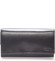 Dámská větší kožená černá peněženka - Ellini Damalis