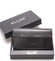 Klasická elegantní kožená černá peněženka - Ellini Daré