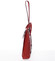 Dámský originální kožený červený batůžek - ItalY Zenobe