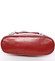 Dámský originální kožený červený batůžek - ItalY Zenina