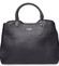 Trendy elegantní černá dámská kabelka - David Jones Stefania