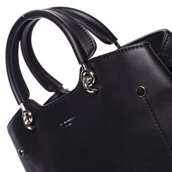 Trendy elegantní černá dámská kabelka - David Jones Stefania