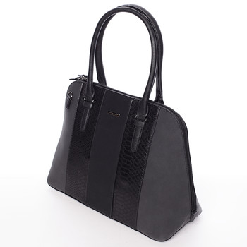 Luxusní černá dámská kabelka do ruky - David Jones Gaia