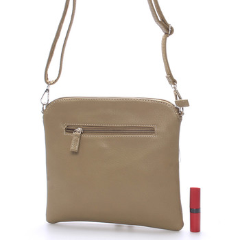 Originální dámská crossbody kabelka khaki - David Jones Sanna