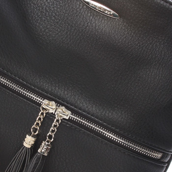 Originální dámská crossbody kabelka černá - David Jones Sanna