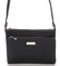 Malá módní crossbody černá kabelka - David Jones Jakarta